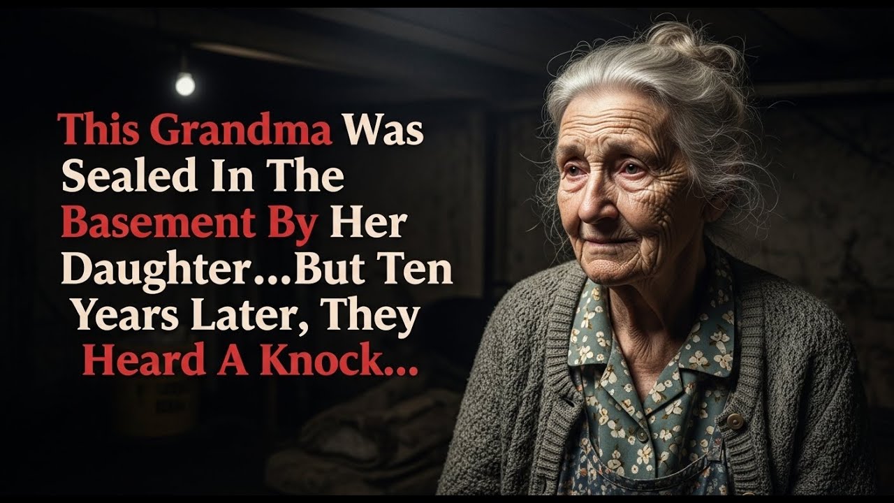 This Grandma Was Sealed In The Basement By Her Daughter…but Ten Years Later, They Heard A Knock...