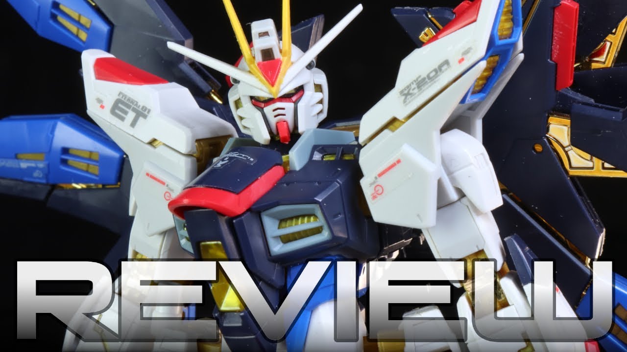 EARLY REAL GRADE SYNDROME | RG Strike Freedom Gundam Review