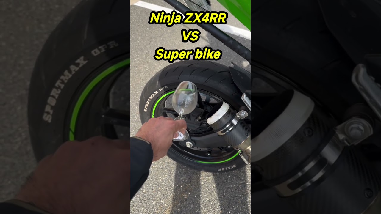 Ninja ZX4RR VS Super Bike EXHAUST SOUND 💥BIKE SOUND HAI #shorts #shortsfeed #bike #bikebikelife