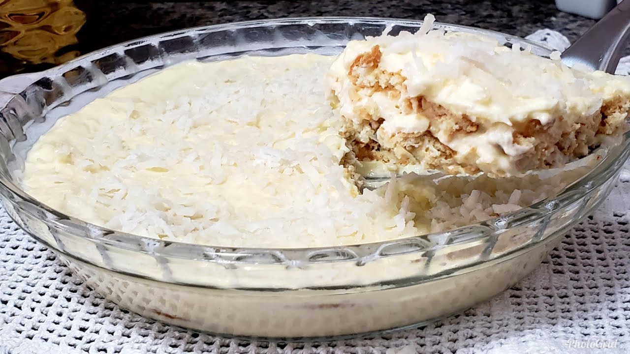 PREPARE EM 5 MINUTOS SOBREMESA FEITA À MÃO E NÃO VAI AO FOGO SEM LEITE CONDENSADO