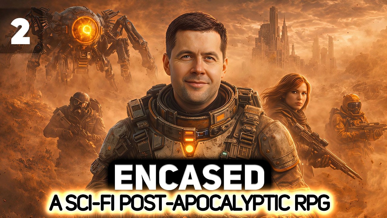 Вахтовик в аномалии 🔵 Encased: A Sci-Fi Post-Apocalyptic RPG [PC 2019] #2