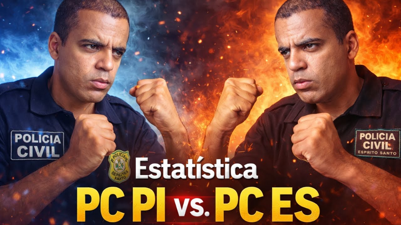 Estatística PC ES vs. PC PI 2026