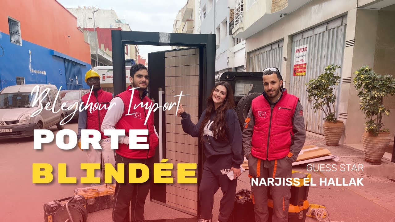 Porte blindée 🇹🇷🚪 مع الفنانة نرجس الحلاق