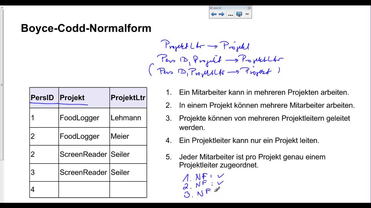 06-10 Normalformen: BCNF