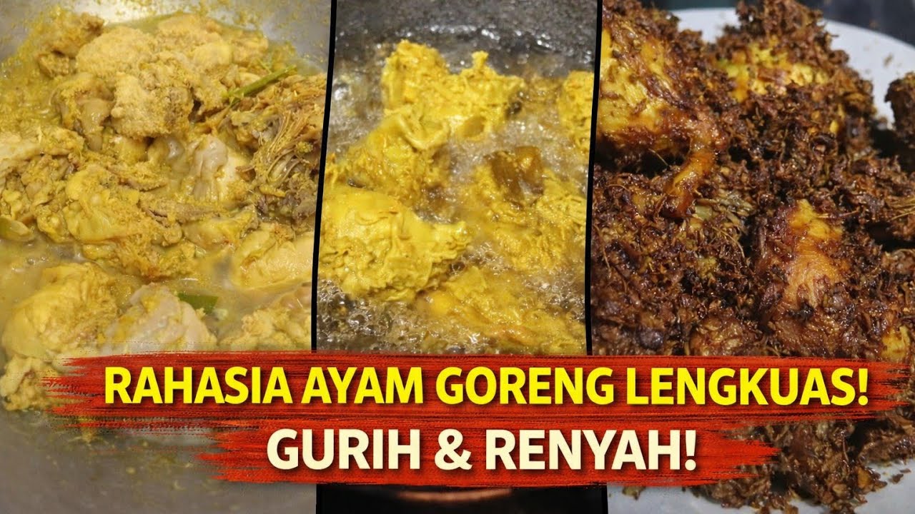RAHASIA AYAM GORENG LENGKUAS GURIH & RENYAH! Anti Gagal 🔥 | @ArtJogja59