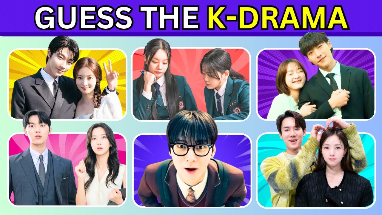 GUESS THE KDRAMA BY THE CAST😉| K-DRAMA QUIZ🎭