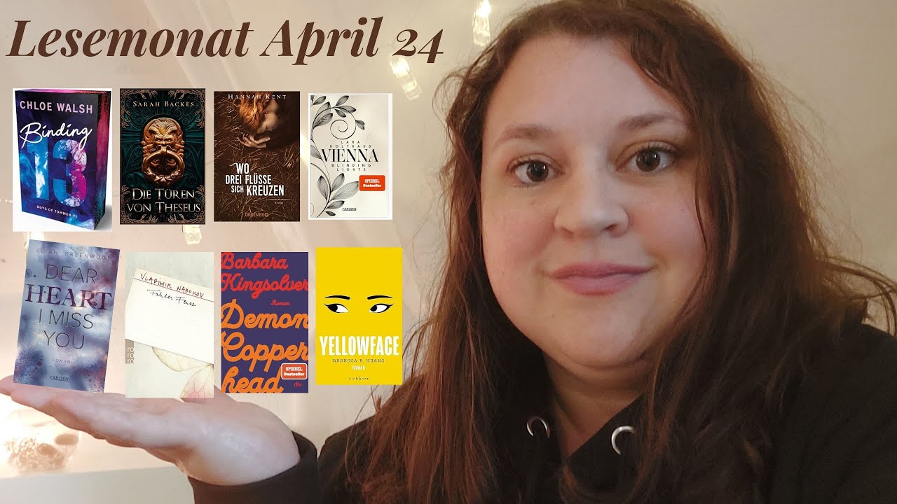 Lesemonat April - 8 gelesene Geschichten - 1 Abruch und jede Menge Highlights