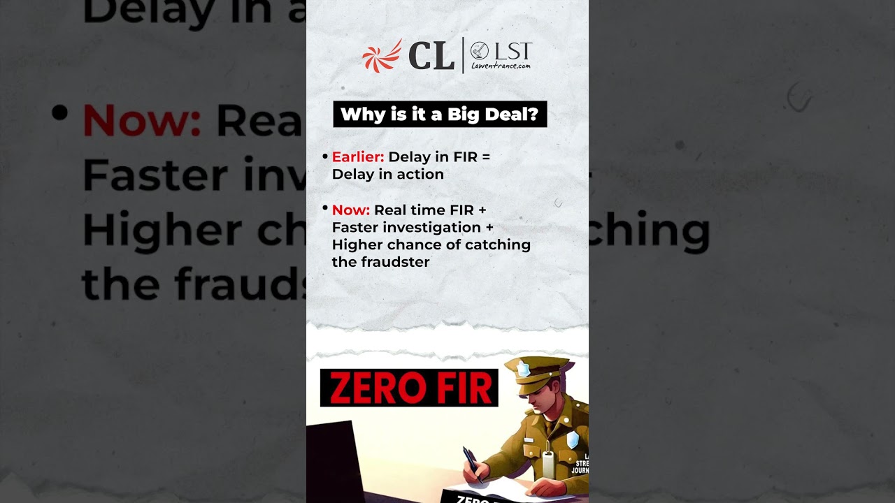 No.1 CLAT Coaching Classes in Pune | India Launches E-Zero FIR to Fight Cybercrime