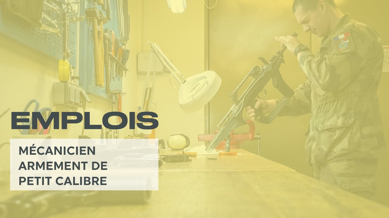 Mécanicien armement de petit calibre