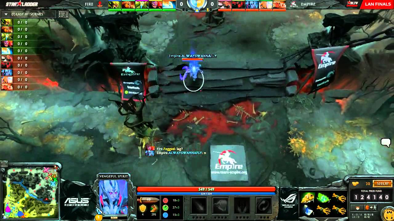 Empire vs FIRE - Game 2 (Starladder XI LAN - WB Round 1) - KotLGuy & Merlini