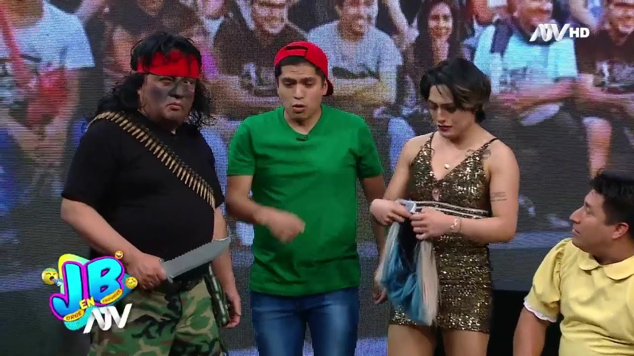 Los cómicos ambulantes arman su ruedo en el set de JB en ATV