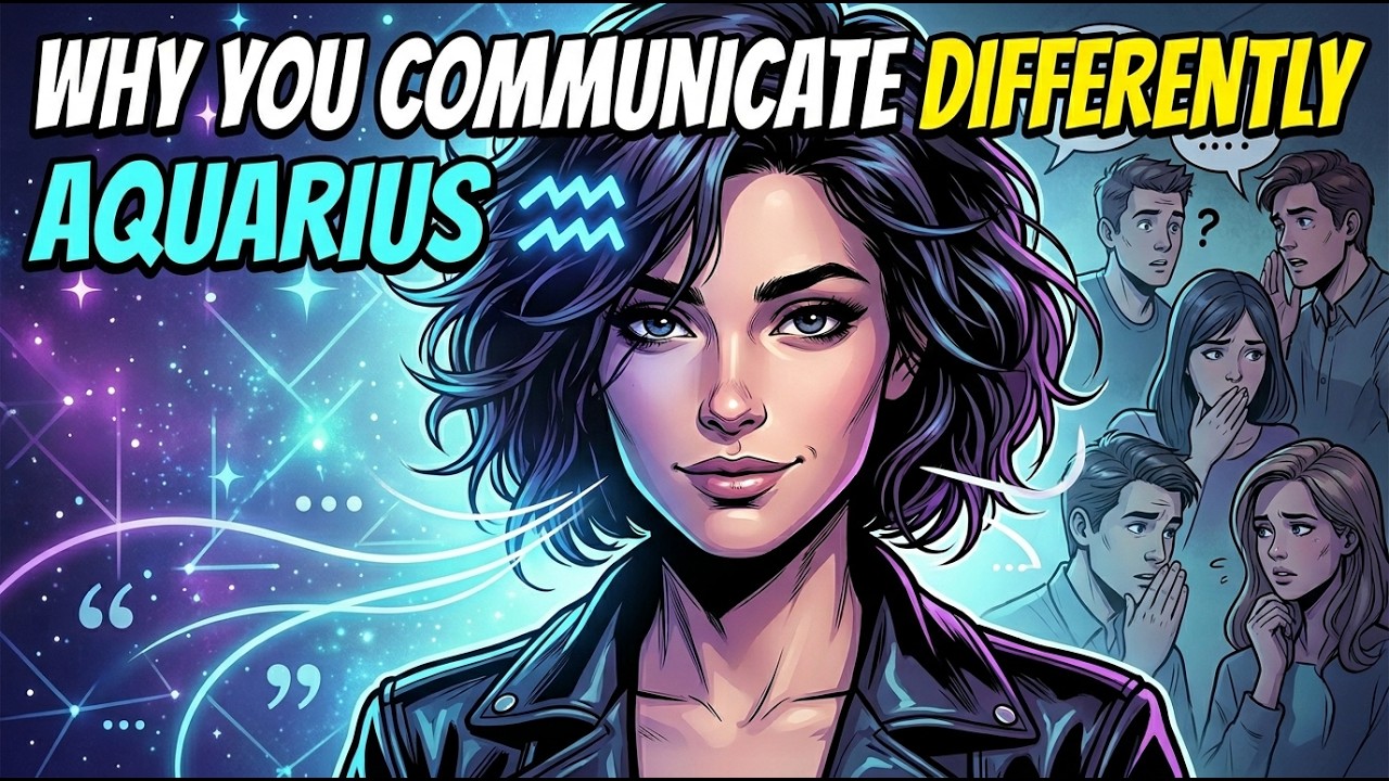 ♒ Aquarius: Why Your Communication Style Feels So Different 💬✨