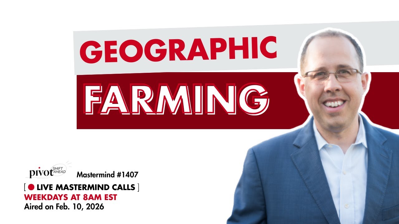 Geographic Farming - Pivot: SHIFT Ahead