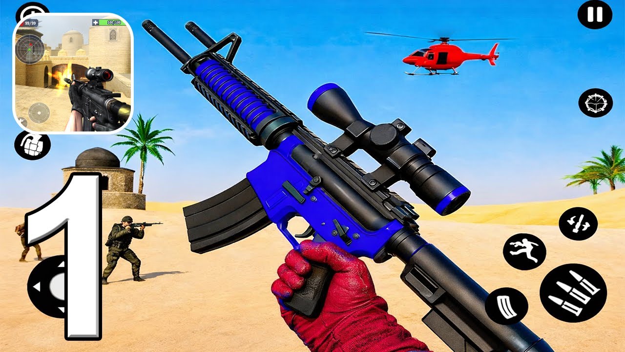 Counter Terrorist - Counter Attack Android Gameplay - Part 1
