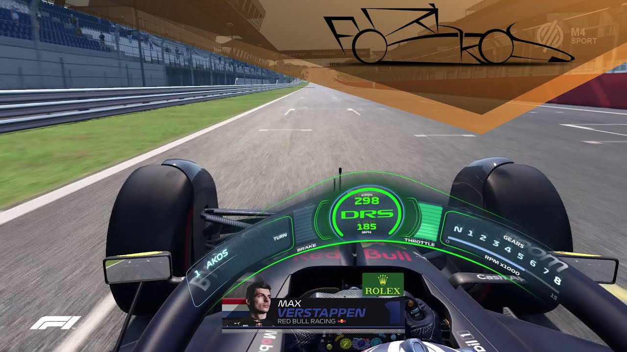 Automobilista 2 - WCP 2023 HaloHUD Preview (Onboard Max Verstappen)