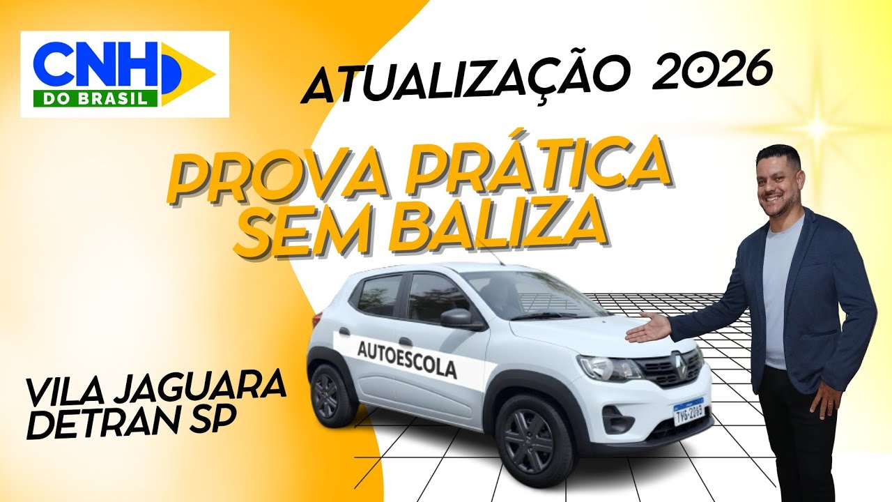 DICAS PROVA PRÁTICA 2026 - V. JAGUARA - Detran-SP