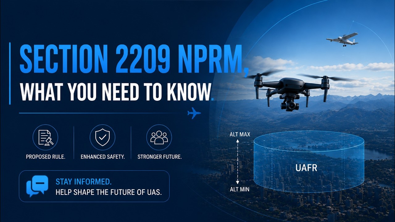 FAA 2209 NPRM. Why we need to comment