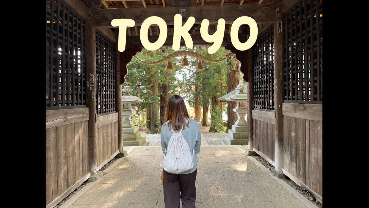 6 relaxing days in Tokyo | honeymoon in Japan 🇯🇵