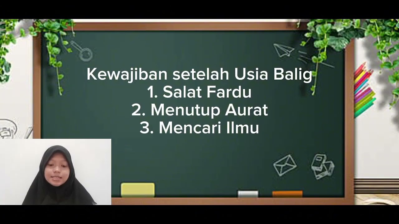 (PAI) Tanda-Tanda balig di dalam pandangan ilmu Biologi