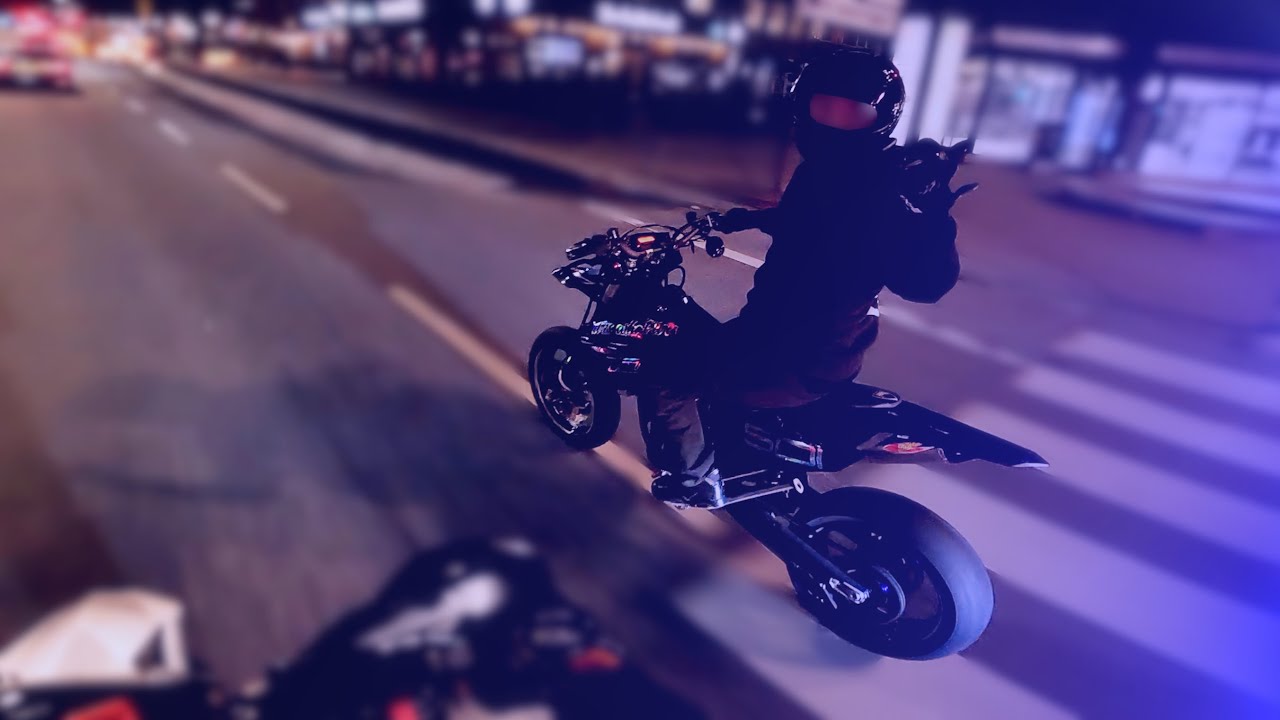 POLICE VS SUPERMOTO IN CITY | SWEDEN | KTM 690 SMCR #KTM #police #policechase