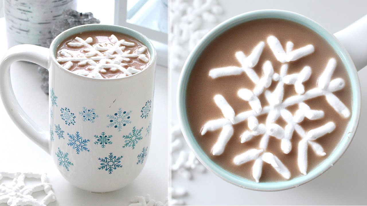 Snowflake Marshmallows | 雪片のマシュマロ