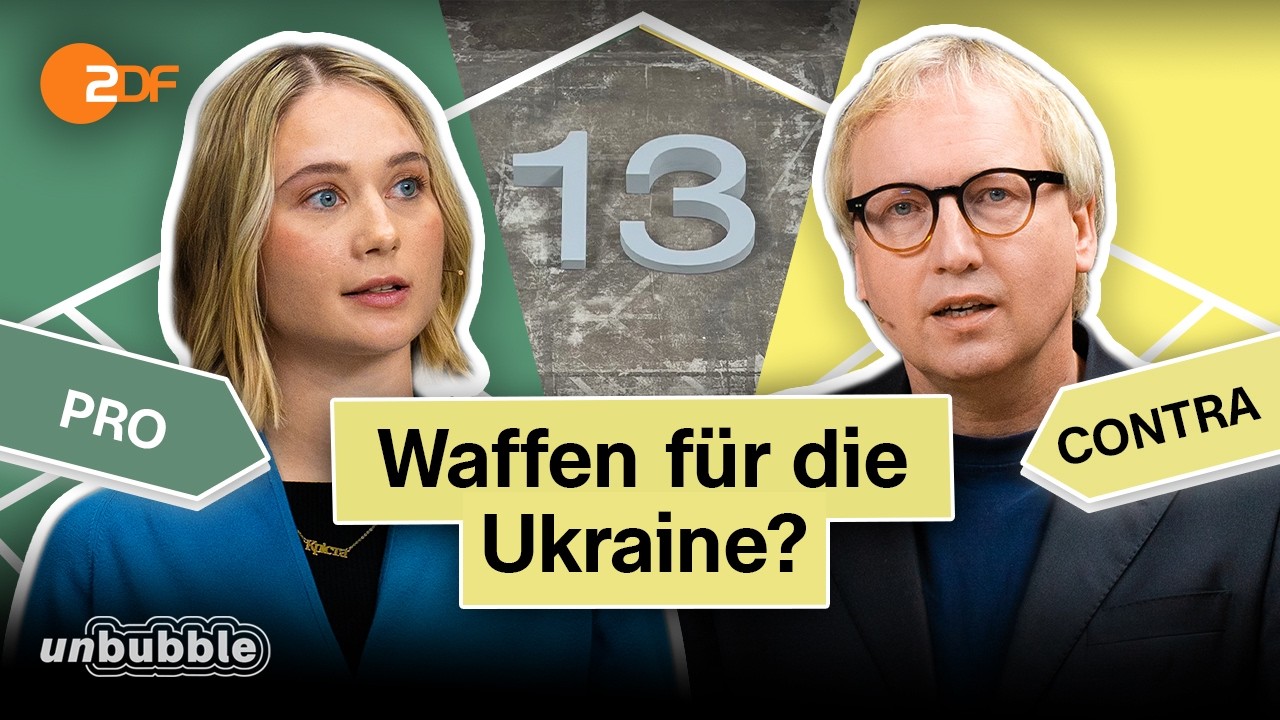 Ukraine-Krieg: Soll Deutschland weiter Waffen liefern? | 13 Fragen | unbubble