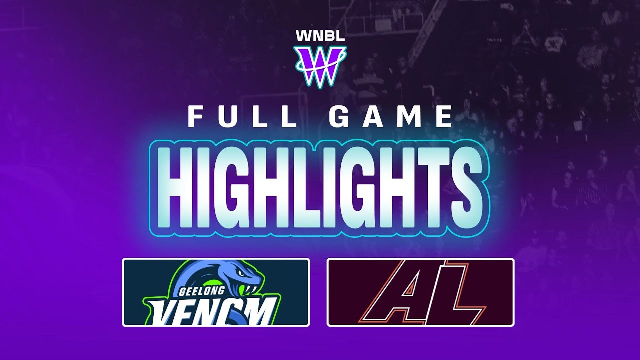 Geelong Venom vs Adelaide Lightning - Game Highlights, Round 15, WNBL26