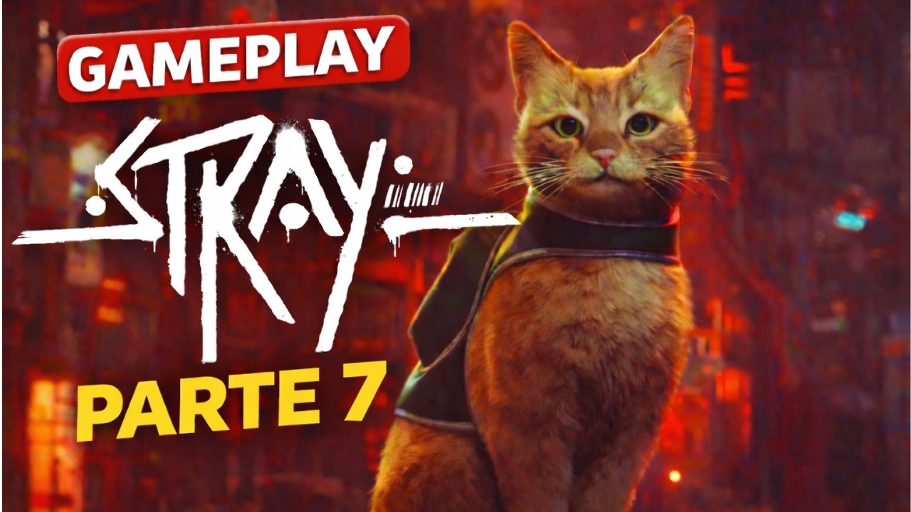 STRAY Gameplay PS4 | Parte 7 Telhados