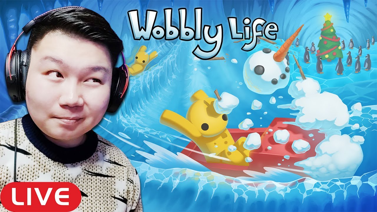 🔴ӨВӨЛ АЙСУЙ 200К GO GO | Wobbly Life+ | STREAM | @ThhHAHA @Fade-e7v @Zero1Z1