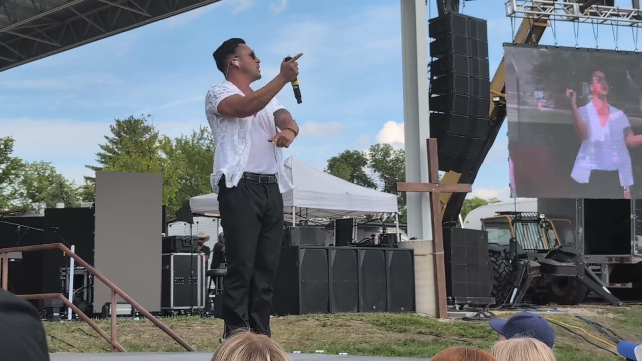 It Is Finished by Sean Rodriguez live at Christian Cross Festival in Norfolk, NE 6/7/2025.