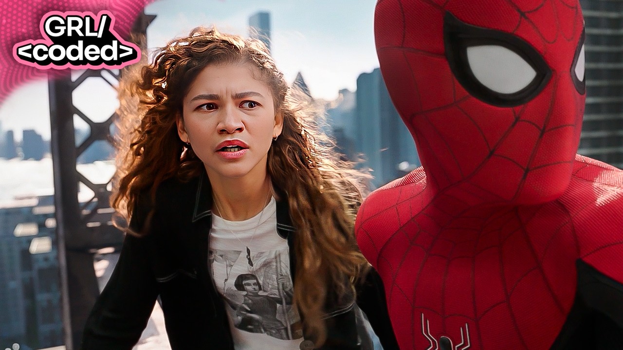 spider-man: no way home (2021) – mj and peter get chased after his identity is leaked