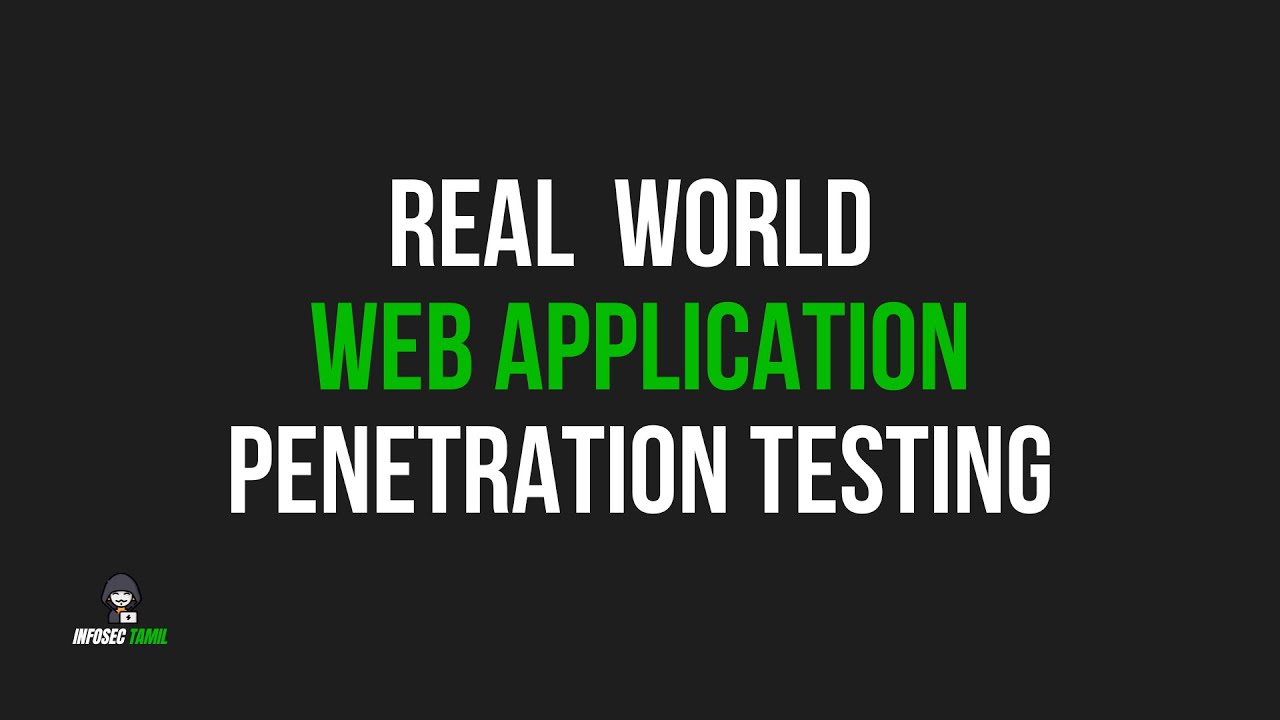 Detailed Insight about Real world web application pentesting (தமிழ்)