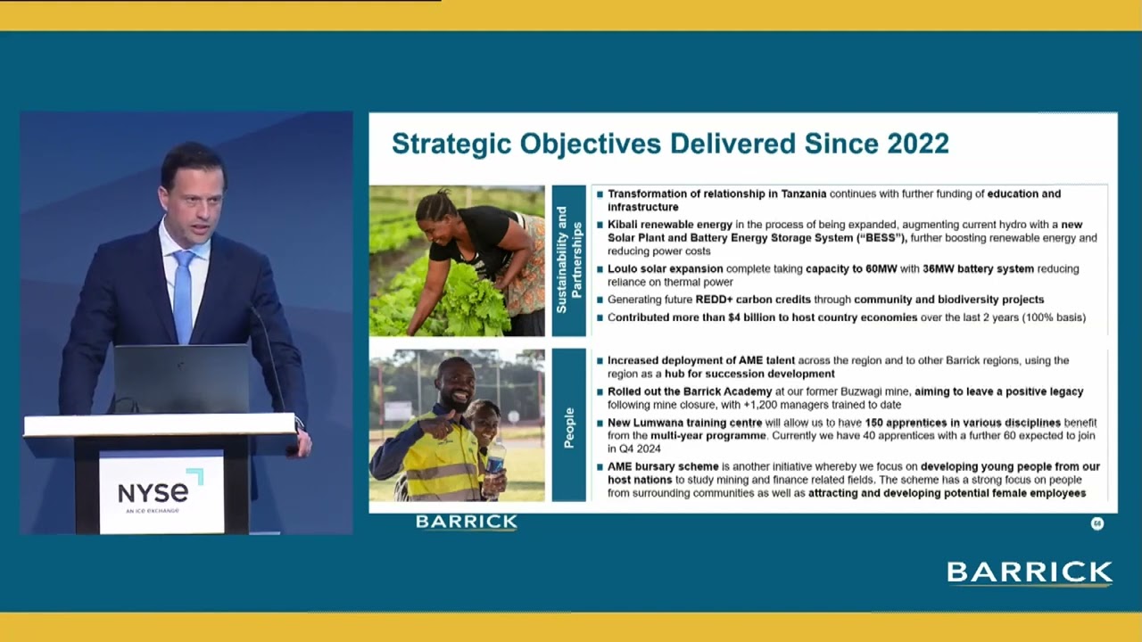 Sebastiaan Bock | Africa & Middle East Operations | Barrick Investor Day 2024