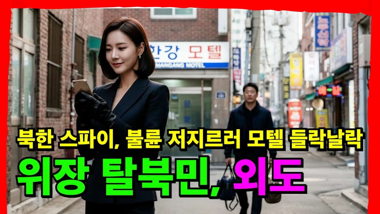 스파이하러 왔다가 불륜한 위장 탈북민들