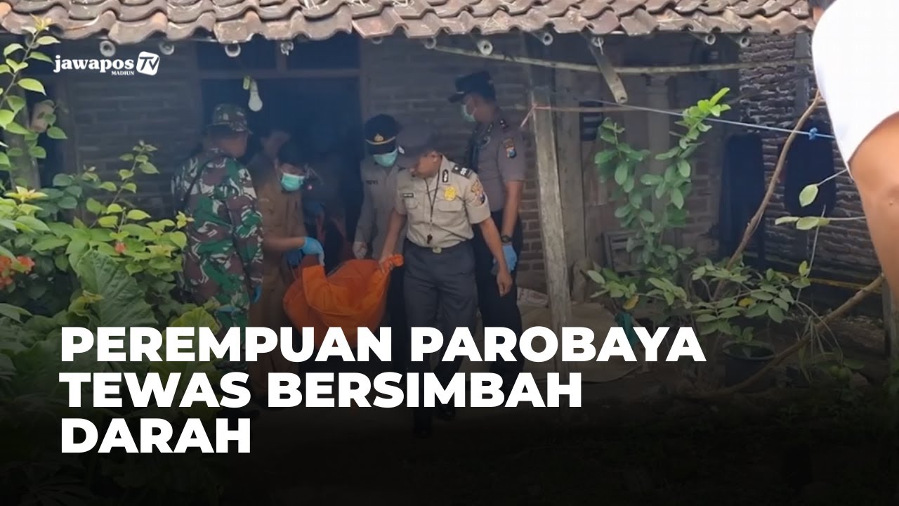 PONOROGO - Perempuan Parobaya Tewas Bersimbah Darah
