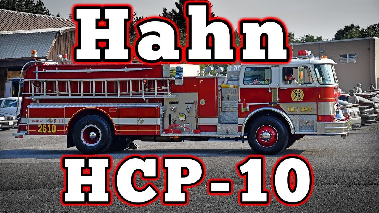 1982 Hahn HCP-10 Fire Engine: Regular Car Reviews