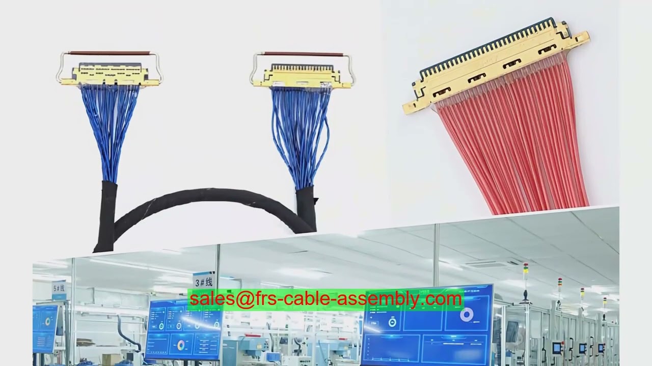 Wire Harness Manufacturer Acer Aspire 5350 LVDS Cable Converter Board To Cable 51 Pin 2Ch 8-Bit P26E