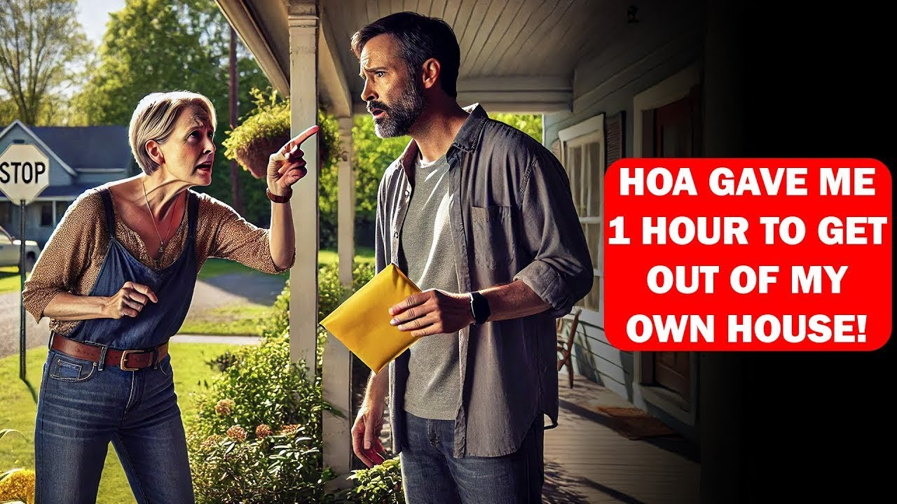 HOA Gave Me 1 Hour To Leave My House Because I’m “Unfit”! HOA Demands I Get Out Of My Own Proper