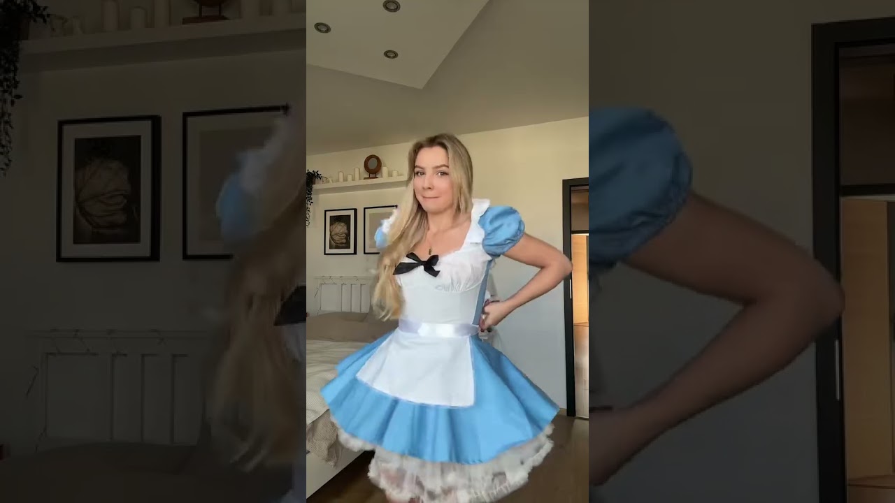 Alice! ❣️ How do you like it? #Halloween#costume#shorts