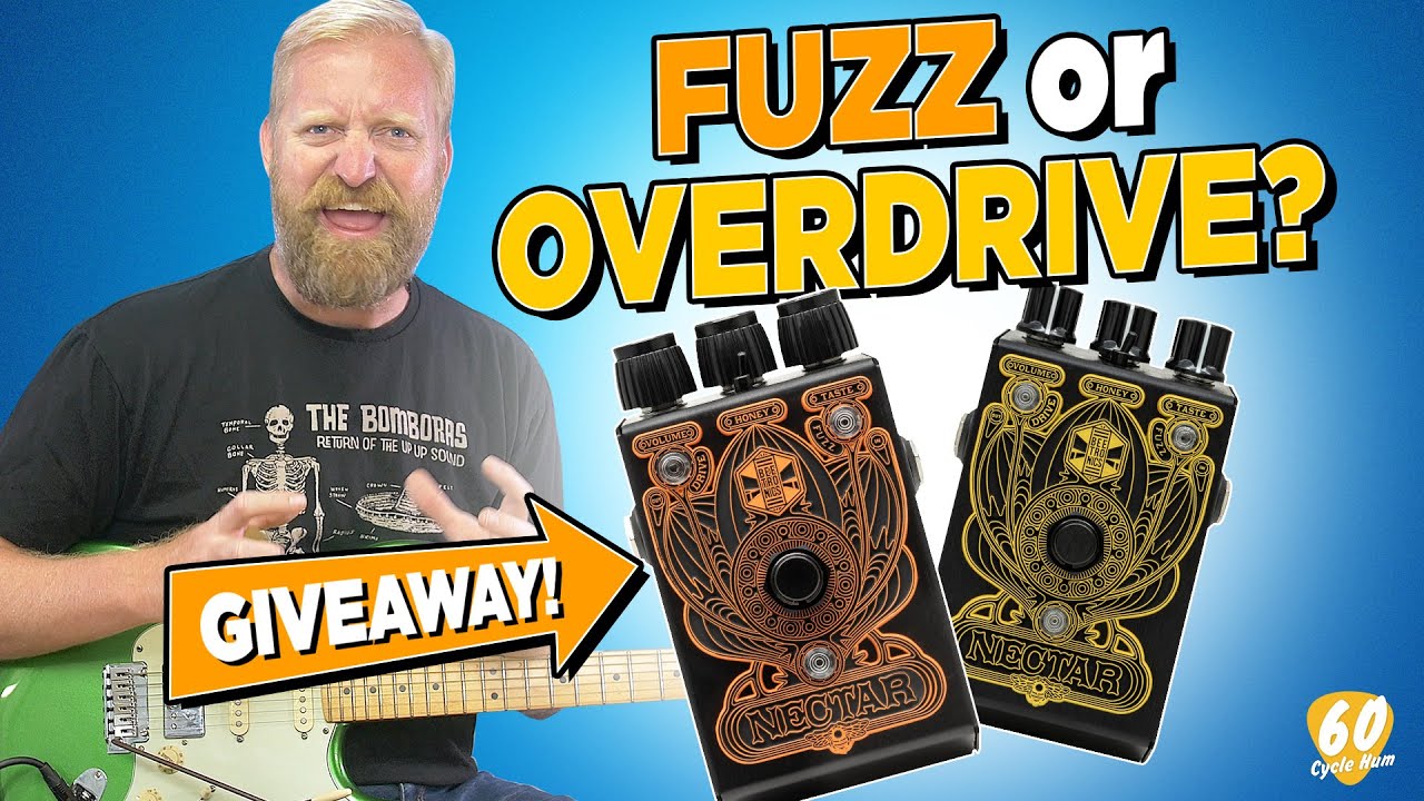 FUZZ or? OVERDRIVE - the Beetronics NECTAR lets you choose