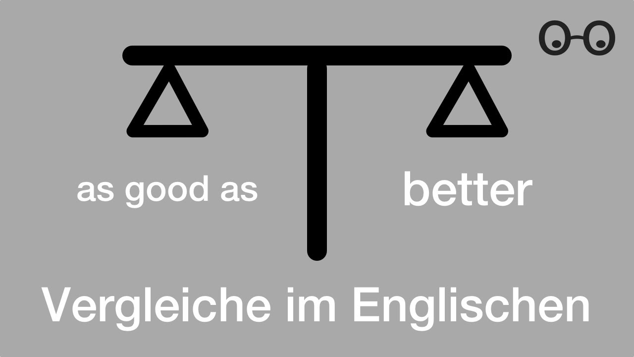 as und than - Vergleiche im Englischen