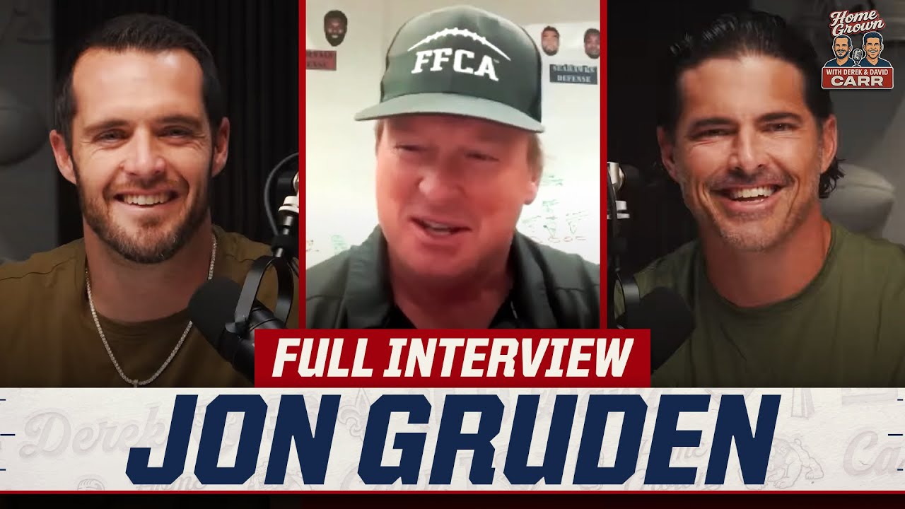 Jon Gruden Unfiltered | Домашнее пиво с Дереком и Дэвидом Карром