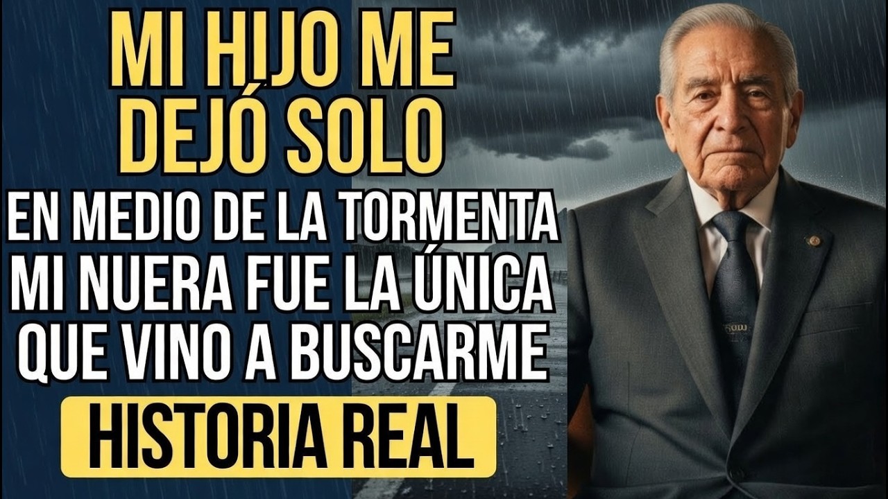 MIS HIJOS ME ABANDONARON CUANDO LO PERDÍ TODO   QUIEN ME RESCATÓ ME DEJÓ SIN PALABRAS