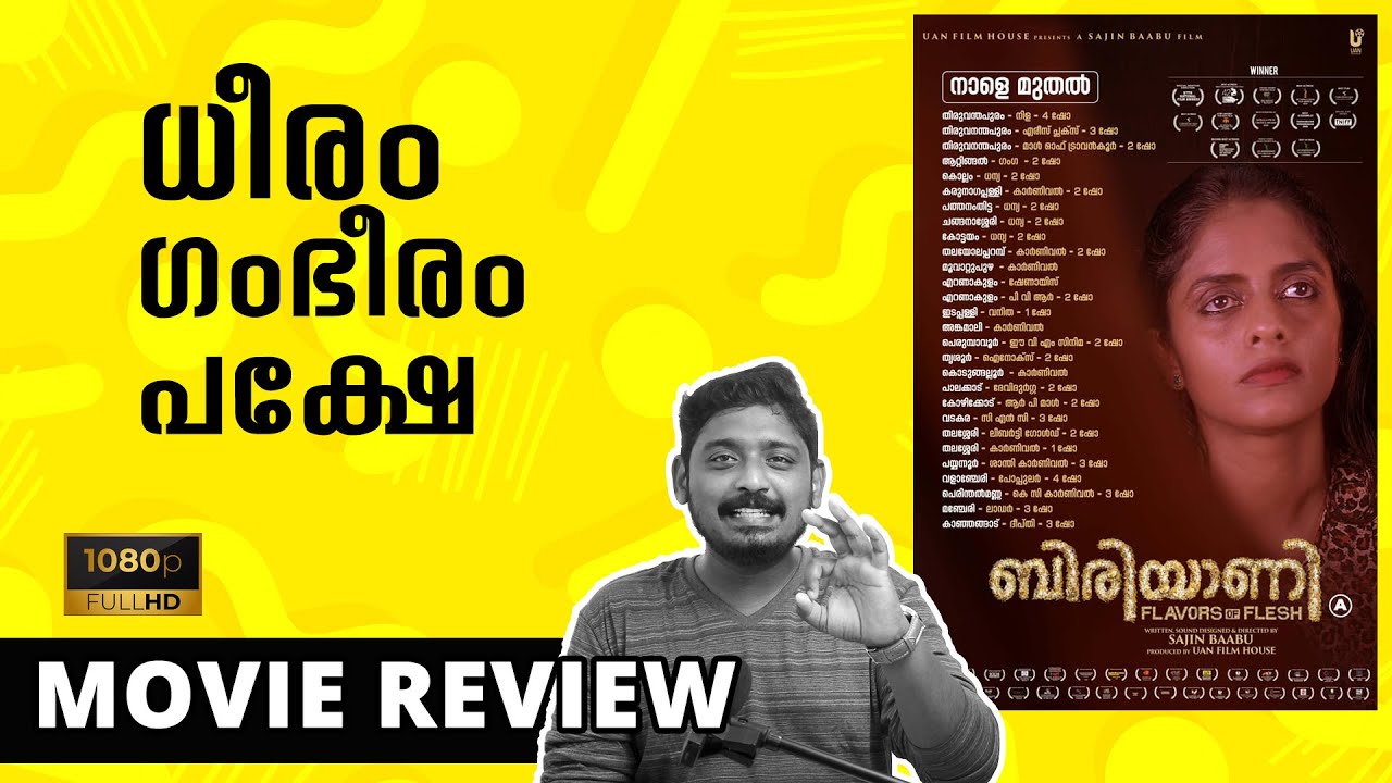 Biriyaani Malayalam Movie Review | Unni Vlogs