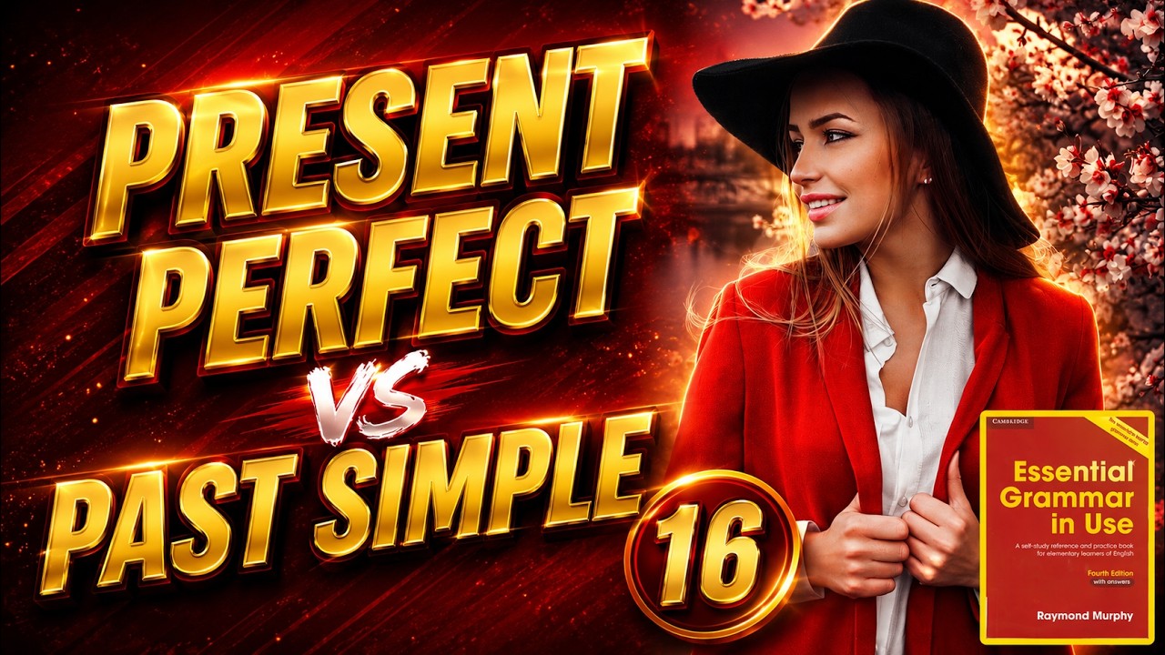 Тренажёр по учебнику Мёрфи (красный). Начальный уровень. Past Simple / Present Perfect #16