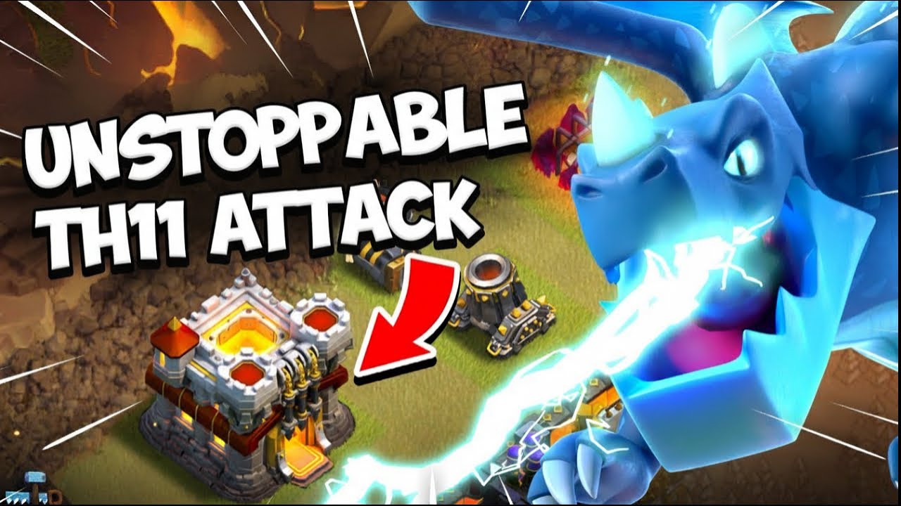 Unbeatable TH11 E-Dragon Tactics You Need to Try Now! #clashofclans #coc