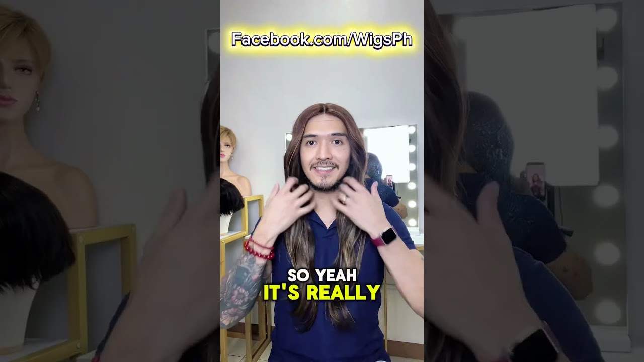Wig demo by a filipino wig maker | filipino hair | Wigs Philippines