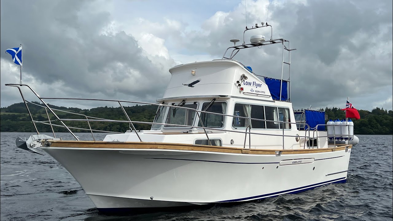 Траулер Corvette 320 2001 года, 129 995 фунтов стерлингов. Образцовая яхта!