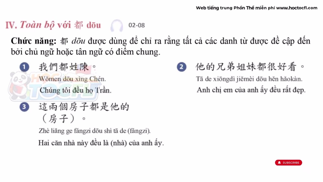 Ngữ pháp giáo trình đương đại 1  bài 2