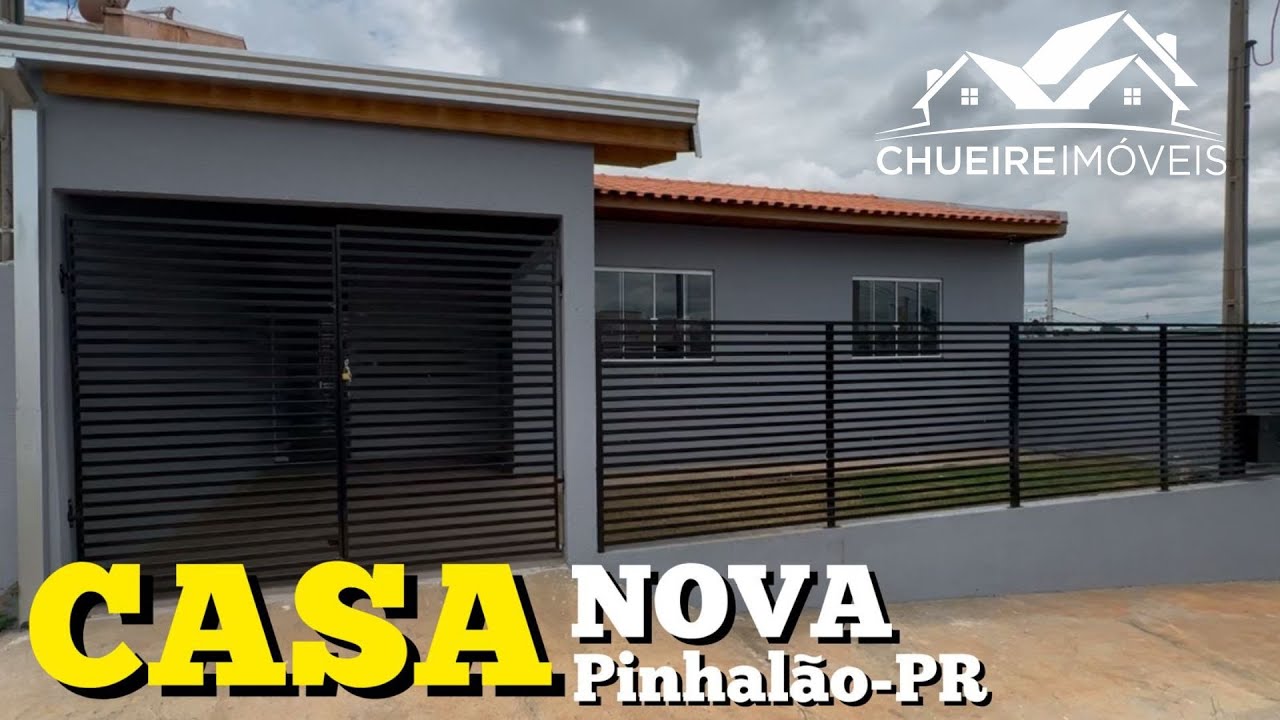 CASA NOVA A VENDA EM PINHALÃO-PR R$240mil
